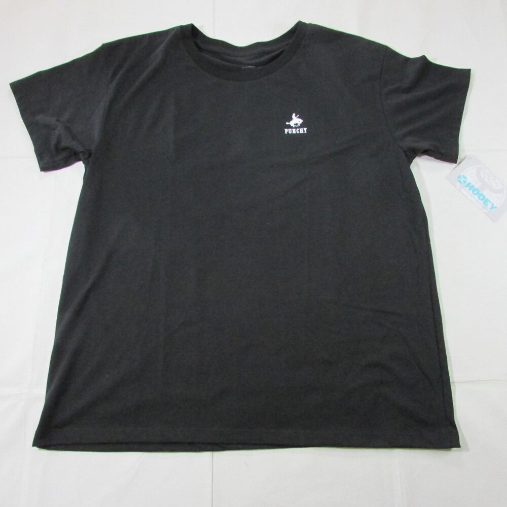 Hooey Women's Short Sleeve Punchy Ranchero Graphic T-Shirt - Black - Picture 2 of 3